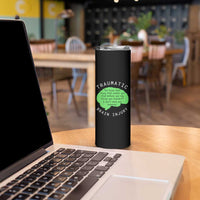 Traumatic Brain Injury Awareness Skinny Tumbler TBI Support