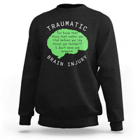 Traumatic Brain Injury Awareness Sweatshirt TBI Support