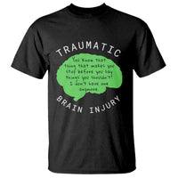 Traumatic Brain Injury Awareness T Shirt TBI Support