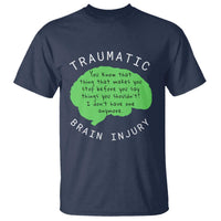Traumatic Brain Injury Awareness T Shirt TBI Support