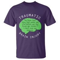 Traumatic Brain Injury Awareness T Shirt TBI Support