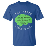 Traumatic Brain Injury Awareness T Shirt TBI Support
