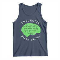 Traumatic Brain Injury Awareness Tank Top TBI Support