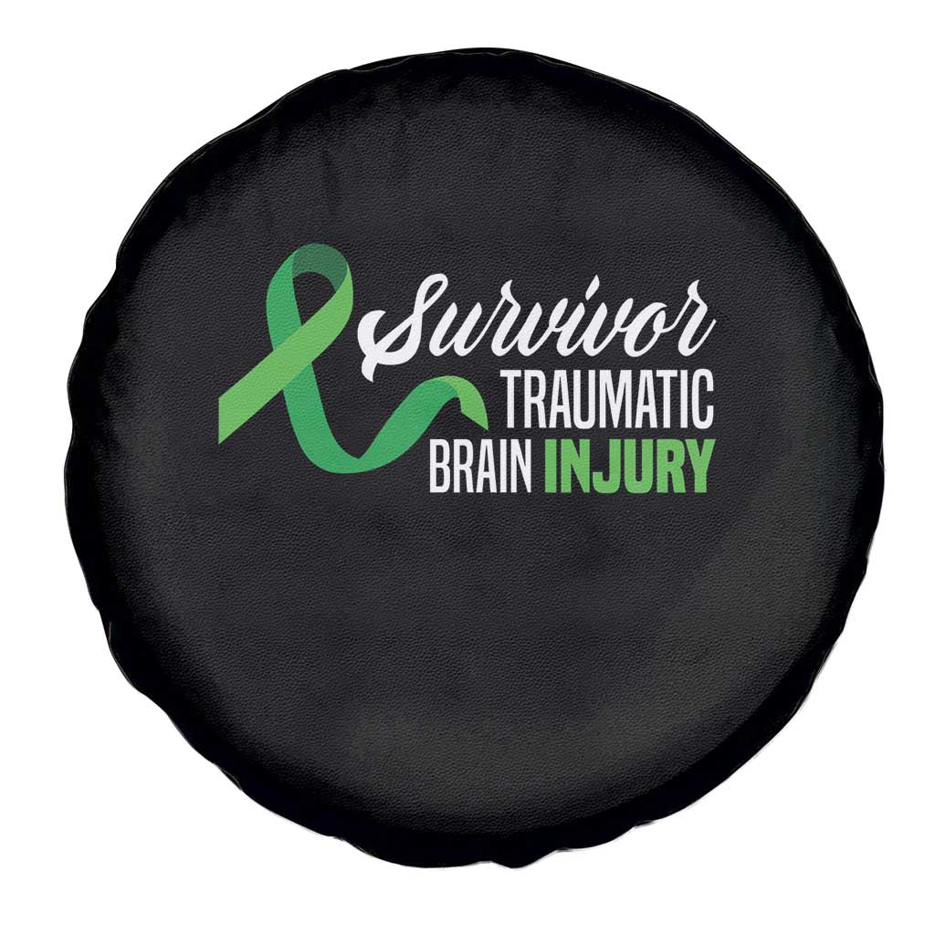 Traumatic Brain Injury Awareness Spare Tire Cover TBI Survivor