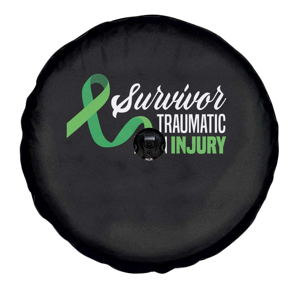 Traumatic Brain Injury Awareness Spare Tire Cover TBI Survivor