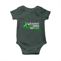 Traumatic Brain Injury Awareness Baby Onesie TBI Survivor