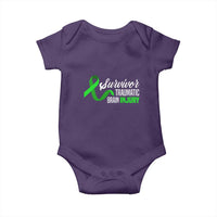 Traumatic Brain Injury Awareness Baby Onesie TBI Survivor