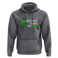 Traumatic Brain Injury Awareness Hoodie TBI Survivor