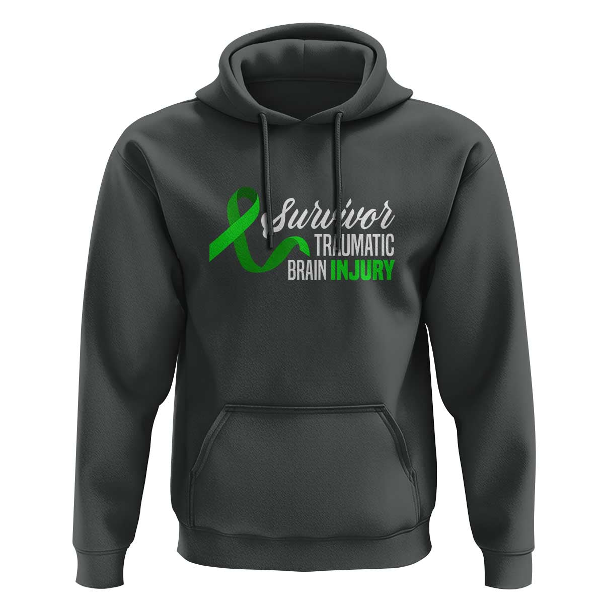 Traumatic Brain Injury Awareness Hoodie TBI Survivor