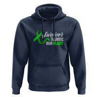 Traumatic Brain Injury Awareness Hoodie TBI Survivor