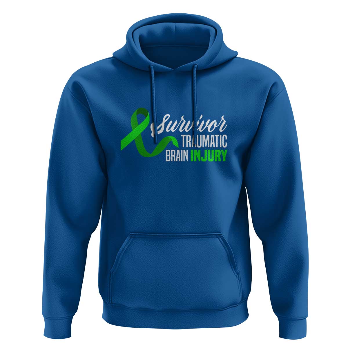 Traumatic Brain Injury Awareness Hoodie TBI Survivor