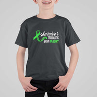 Traumatic Brain Injury Awareness T Shirt For Kid TBI Survivor