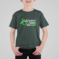 Traumatic Brain Injury Awareness T Shirt For Kid TBI Survivor