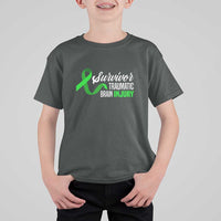 Traumatic Brain Injury Awareness T Shirt For Kid TBI Survivor