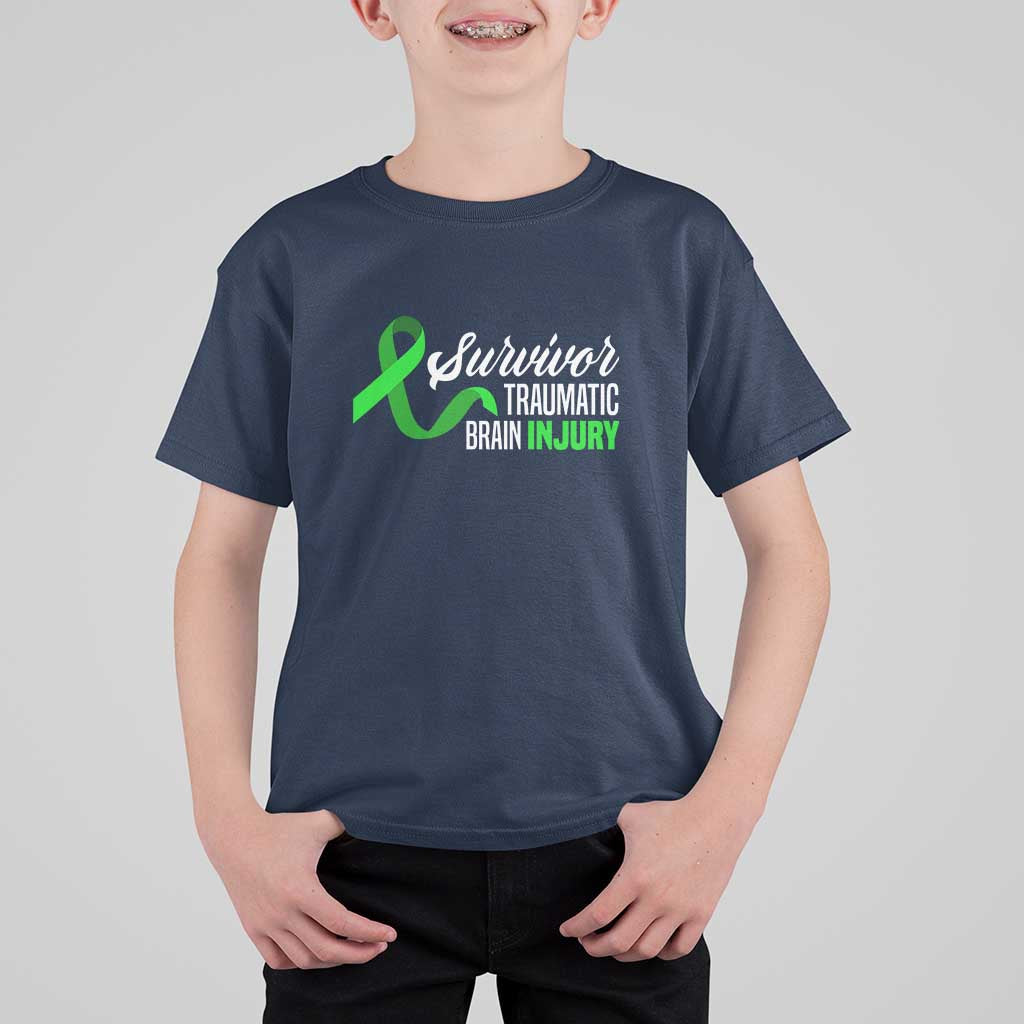 Traumatic Brain Injury Awareness T Shirt For Kid TBI Survivor