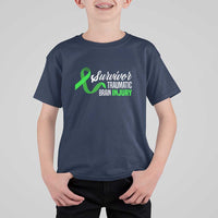 Traumatic Brain Injury Awareness T Shirt For Kid TBI Survivor