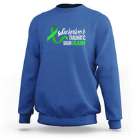 Traumatic Brain Injury Awareness Sweatshirt TBI Survivor