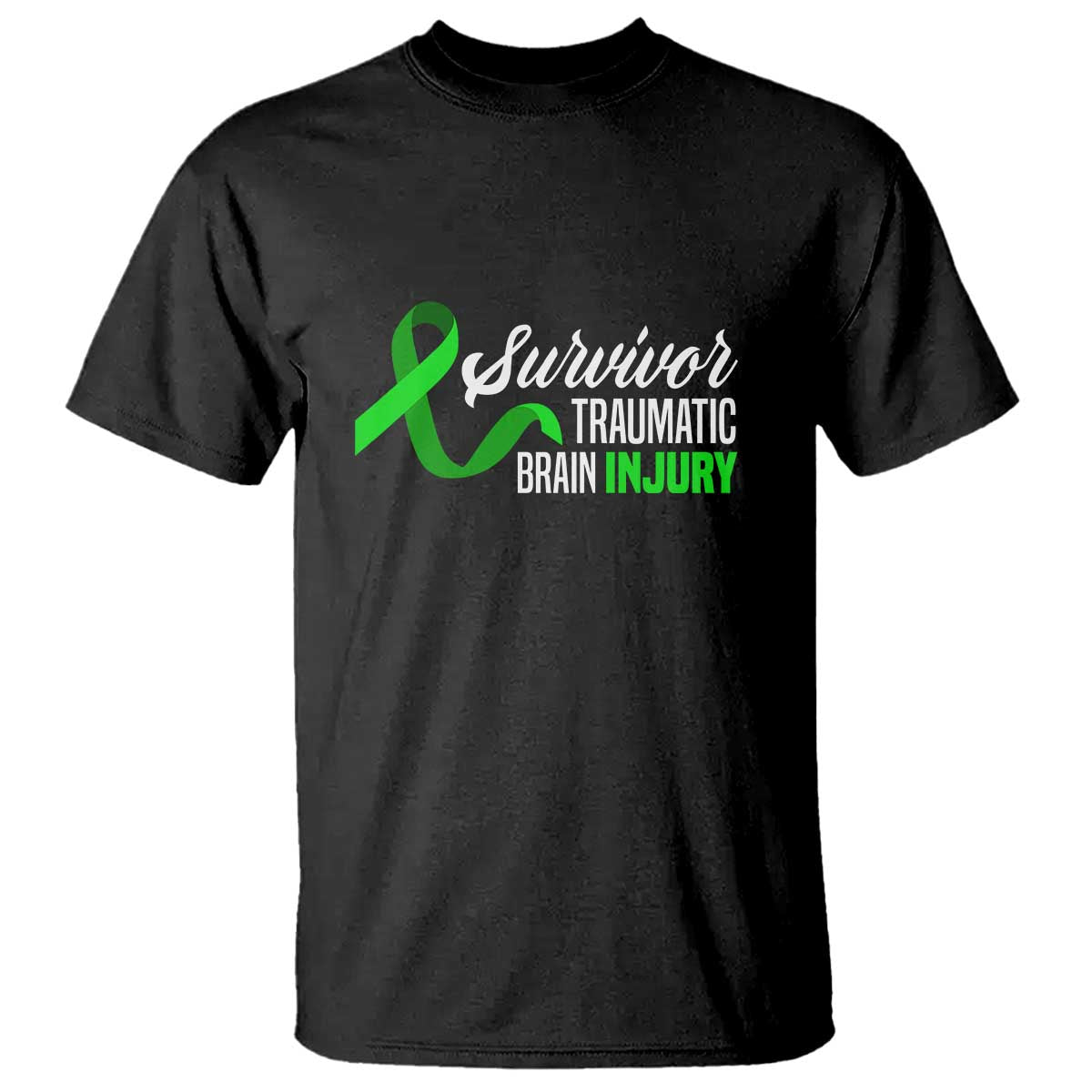Traumatic Brain Injury Awareness T Shirt TBI Survivor