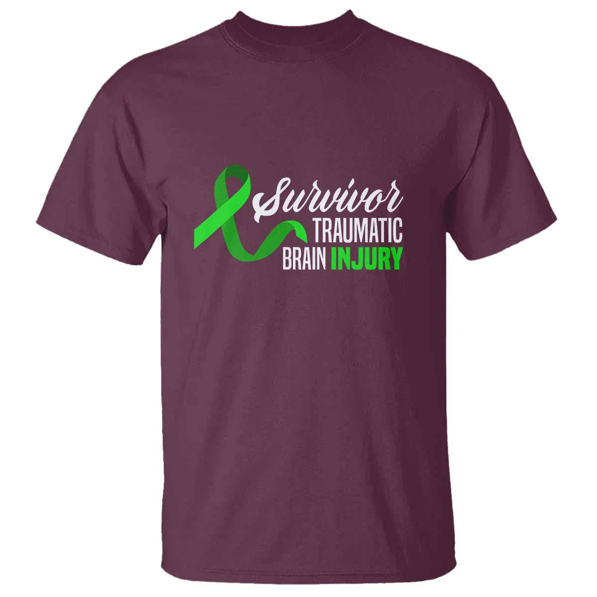 Traumatic Brain Injury Awareness T Shirt TBI Survivor