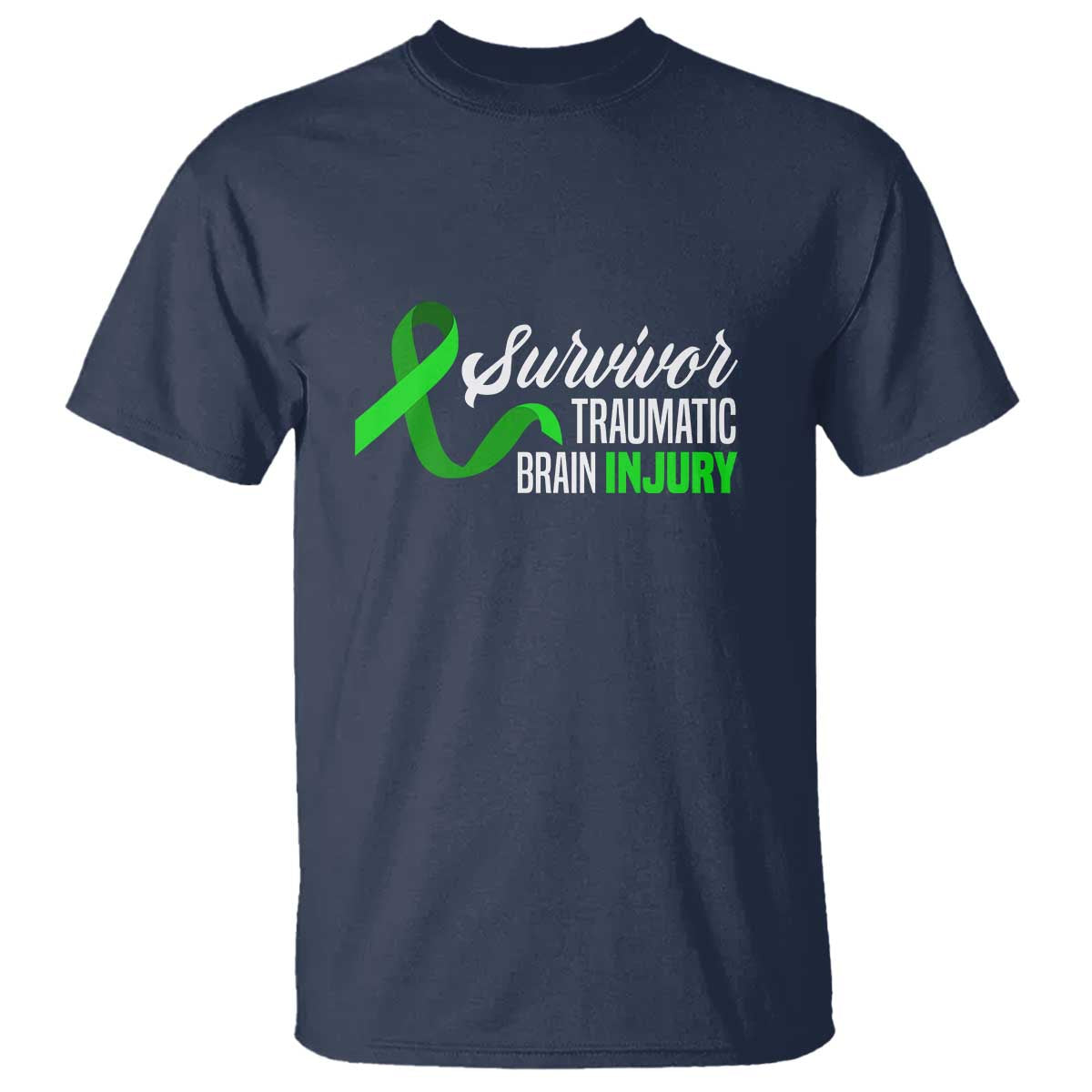 Traumatic Brain Injury Awareness T Shirt TBI Survivor
