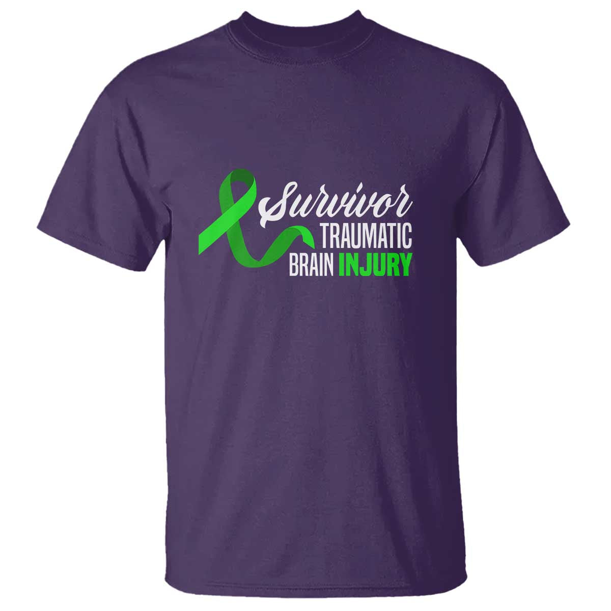 Traumatic Brain Injury Awareness T Shirt TBI Survivor