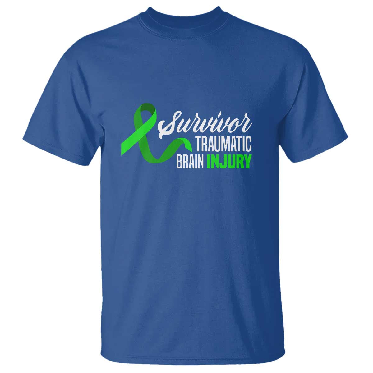 Traumatic Brain Injury Awareness T Shirt TBI Survivor