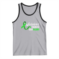 Traumatic Brain Injury Awareness Tank Top TBI Survivor