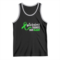 Traumatic Brain Injury Awareness Tank Top TBI Survivor