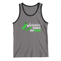 Traumatic Brain Injury Awareness Tank Top TBI Survivor