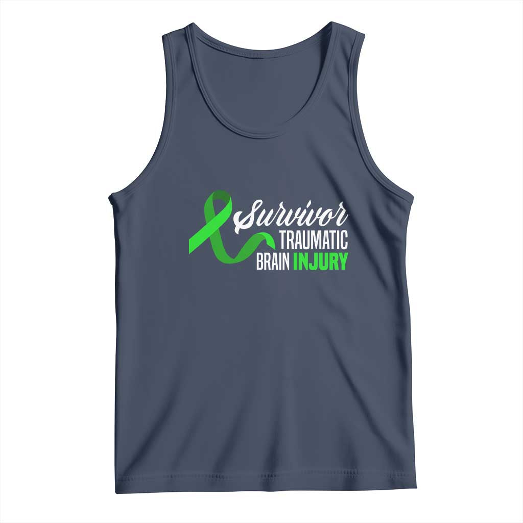 Traumatic Brain Injury Awareness Tank Top TBI Survivor
