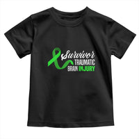 Traumatic Brain Injury Awareness Toddler T Shirt TBI Survivor