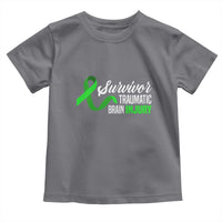 Traumatic Brain Injury Awareness Toddler T Shirt TBI Survivor