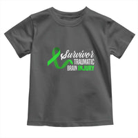 Traumatic Brain Injury Awareness Toddler T Shirt TBI Survivor