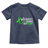 Traumatic Brain Injury Awareness Toddler T Shirt TBI Survivor