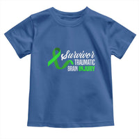 Traumatic Brain Injury Awareness Toddler T Shirt TBI Survivor