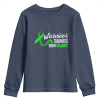 Traumatic Brain Injury Awareness Youth Sweatshirt TBI Survivor