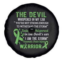 Traumatic Brain Injury Awareness Spare Tire Cover I Am The Storm TBI Warrior