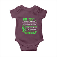 Traumatic Brain Injury Awareness Baby Onesie I Am The Storm TBI Warrior