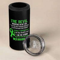 Traumatic Brain Injury Awareness 4 in 1 Can Cooler Tumbler I Am The Storm TBI Warrior