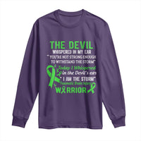 Traumatic Brain Injury Awareness Long Sleeve Shirt I Am The Storm TBI Warrior