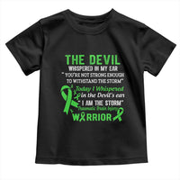 Traumatic Brain Injury Awareness Toddler T Shirt I Am The Storm TBI Warrior