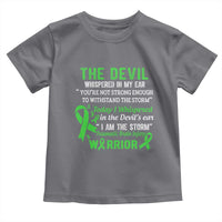Traumatic Brain Injury Awareness Toddler T Shirt I Am The Storm TBI Warrior