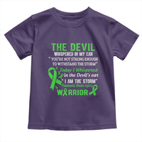 Traumatic Brain Injury Awareness Toddler T Shirt I Am The Storm TBI Warrior