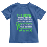 Traumatic Brain Injury Awareness Toddler T Shirt I Am The Storm TBI Warrior