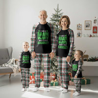 Traumatic Brain Injury Awareness Plaid Pajama Set I Have A Brain Injury What's Your Excuse TBI Warrior - Wonder Print Shop