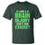 Traumatic Brain Injury Awareness T Shirt I Have A Brain Injury What's Your Excuse TBI Warrior