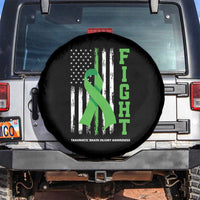 Traumatic Brain Injury Awareness Spare Tire Cover Fight TBI American US Flag