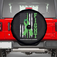 Traumatic Brain Injury Awareness Spare Tire Cover Fight TBI American US Flag