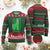 Traumatic Brain Injury Awareness Ugly Christmas Sweater Fight TBI American US Flag - Wonder Print Shop