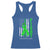 Traumatic Brain Injury Awareness Racerback Tank Top Fight TBI American US Flag